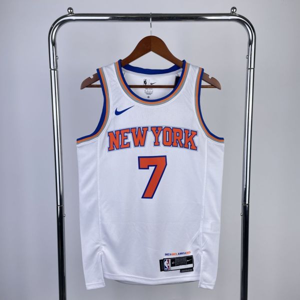 Men's Carmelo Anthony White Team Jersey