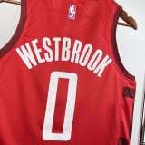 Men's Russell Westbrook Red Team Jersey