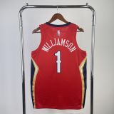 Men's Zion Williamson Red Team Jersey - Statement Edition