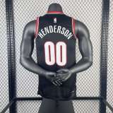 Men's Scoot Henderson Black Team Jersey