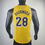 Men's Rui Hachimura Yellow Team Jersey