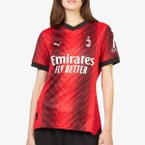 Thai Version Women's AC Milan 23/24 Home Jersey