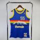 Men's M&N 1991/1992 Dikembe Mutombo Blue Retro Jersey