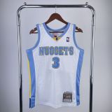 Men's M&N 2006/2007 Allen Iverson White Retro Jersey