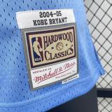 Men's M&N 2004/05 Kobe Bryant Blue Retro Jersey