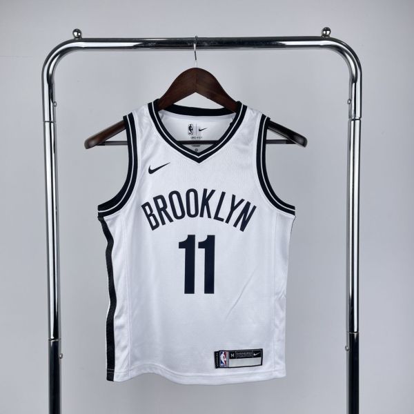 Youth Kyrie Irving White Team Jersey