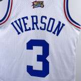 Men's 2003 Allen Iverson All Star White Retro Jersey