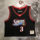 Women's M&N Allen Iverson Black Retro Jersey