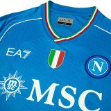 Player Version SSC Napoli 23/24 Home Authentic Jersey