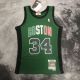 Men's M&N Paul Pierce Green Retro Jersey
