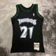 Men's M&N 1997/98 Kevin Garnett Black Retro Jersey