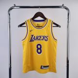 Youth Kobe Bryant Yellow Team Jersey