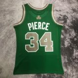 Men's M&N 2007/08 Paul Pierce Green Retro Jersey