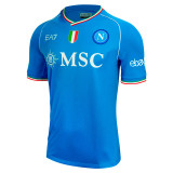 Player Version SSC Napoli 23/24 Home Authentic Jersey