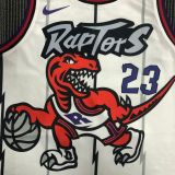 Men's Fred VanVleet White Retro Team Jersey