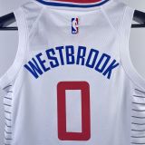 Youth Russell Westbrook White Team Jersey
