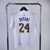 Men's Kobe Bryant White Team T-shirt