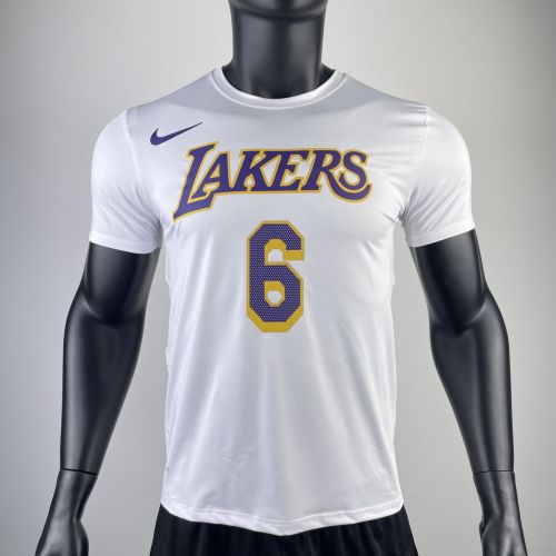 Men's LeBron James White Team T-shirt