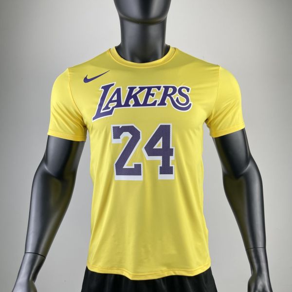 Men's Kobe Bryant Yellow Team T-shirt