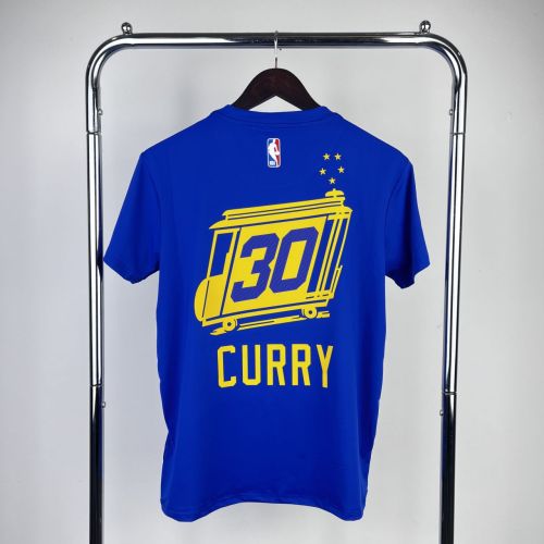 Men's Stephen Curry Blue Team T-shirt