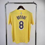 Men's Kobe Bryant Yellow Team T-shirt