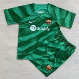 Barcelona 23/24 Goalkeeper Jersey and Short Kit