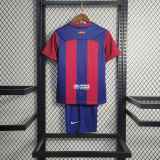 Kids Barcelona 23/24 Home Jersey and Short Kit