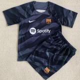 Barcelona 23/24 Goalkeeper Jersey and Short Kit
