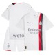 Kids AC Milan 23/24 Away Jersey and Short Kit