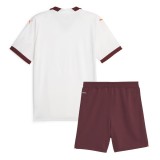 Kids Manchester City 23/24 Away Jersey and Short Kit