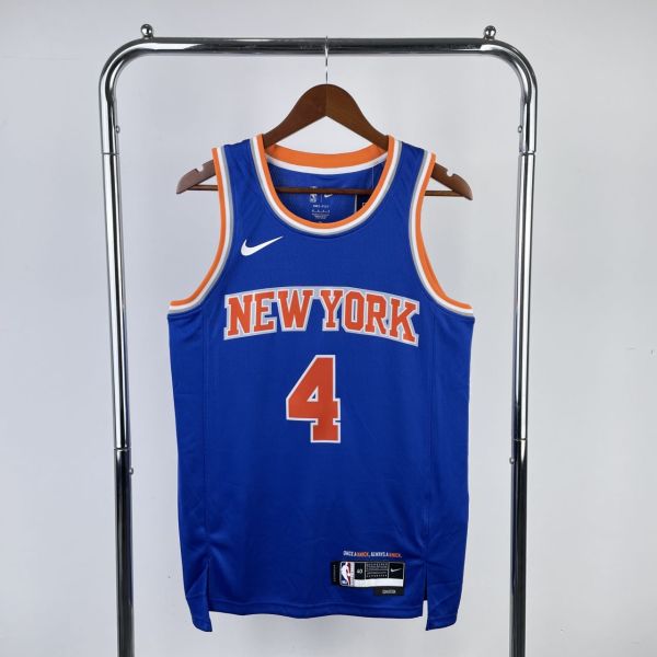 Men's Derrick Rose Away Blue Team Jersey