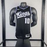 Men's Domantas Sabonis Black Away Team Jersey