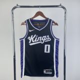 Men's Malik Monk Black Away Team Jersey