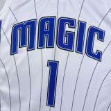 Men's Tracy McGrady Home White Team Jersey