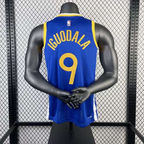 Men's Andre Iguodala Blue Away Team Jersey