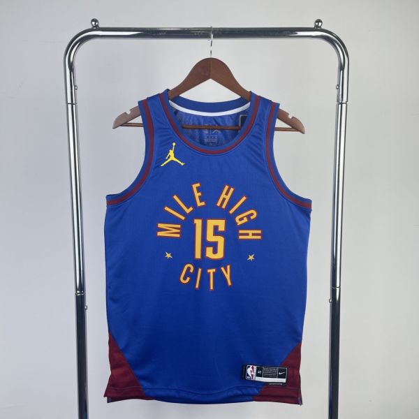 Men's Nikola Jokic Blue Team Jersey - Statement Edition