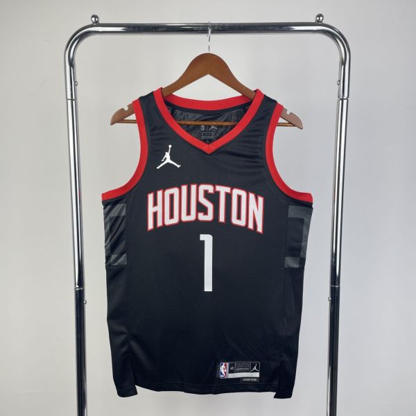Men's Tracy McGrady Black Team Jersey - Statement Edition