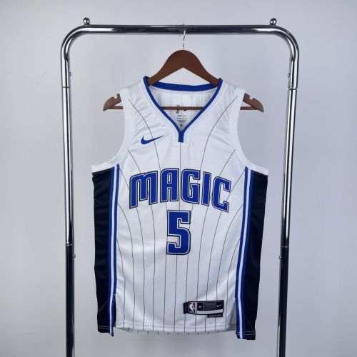 Men's Paolo Banchero Home White Team Jersey