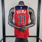 Men's Kyle Kuzma Red Away Team Jersey