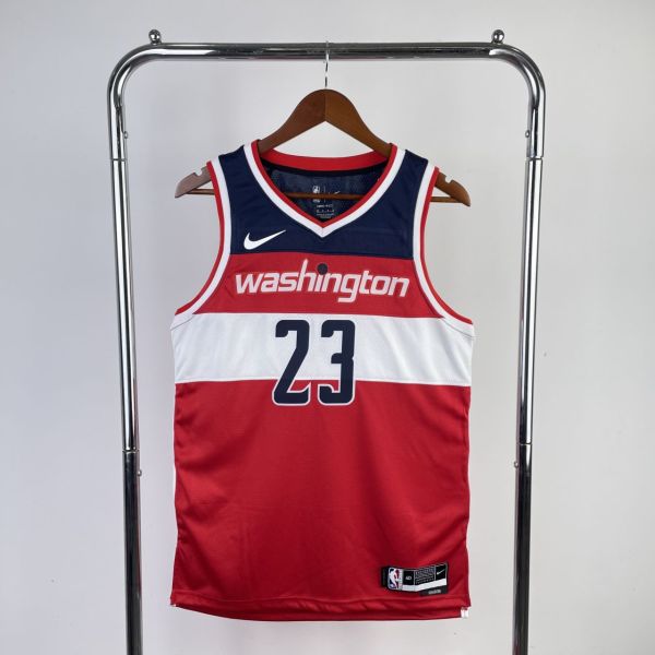 Men's Michael Jordan Red Away Team Jersey