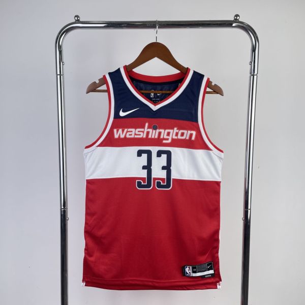 Men's Kyle Kuzma Red Away Team Jersey