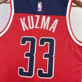 Men's Kyle Kuzma Red Away Team Jersey