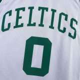 Men's Jayson Tatum White Retro Team Jersey - 75th Anniversary Edition