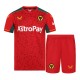 Kids Wolves 23/24 Away Jersey and Short Kit