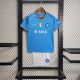 Kids SSC Napoli 23/24 Home Jersey and Short Kit