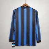 Inter Milan 2010/2011 Home Retro Long Sleeve Jersey