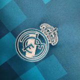 Kids Real Madrid 2017/2018 Third Retro Jersey and Short Kit