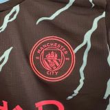 Kids Manchester City 23/24 Third Jersey and Short Kit
