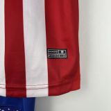 Kids Atletico Madrid 23/24 Home Jersey and Short Kit