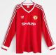 MUFC 1986/1988 Home Retro Long Sleeve Jersey
